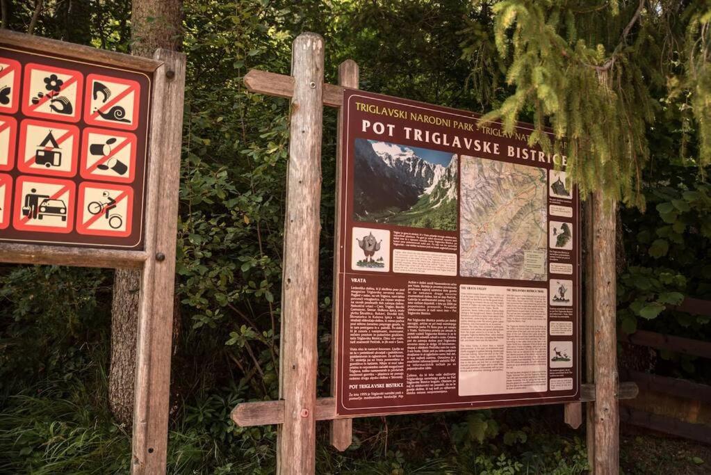 Idyllic Triglav Forest Retreat - Alps, Trails, Lakes, Falls มอยสตรานา ภายนอก รูปภาพ